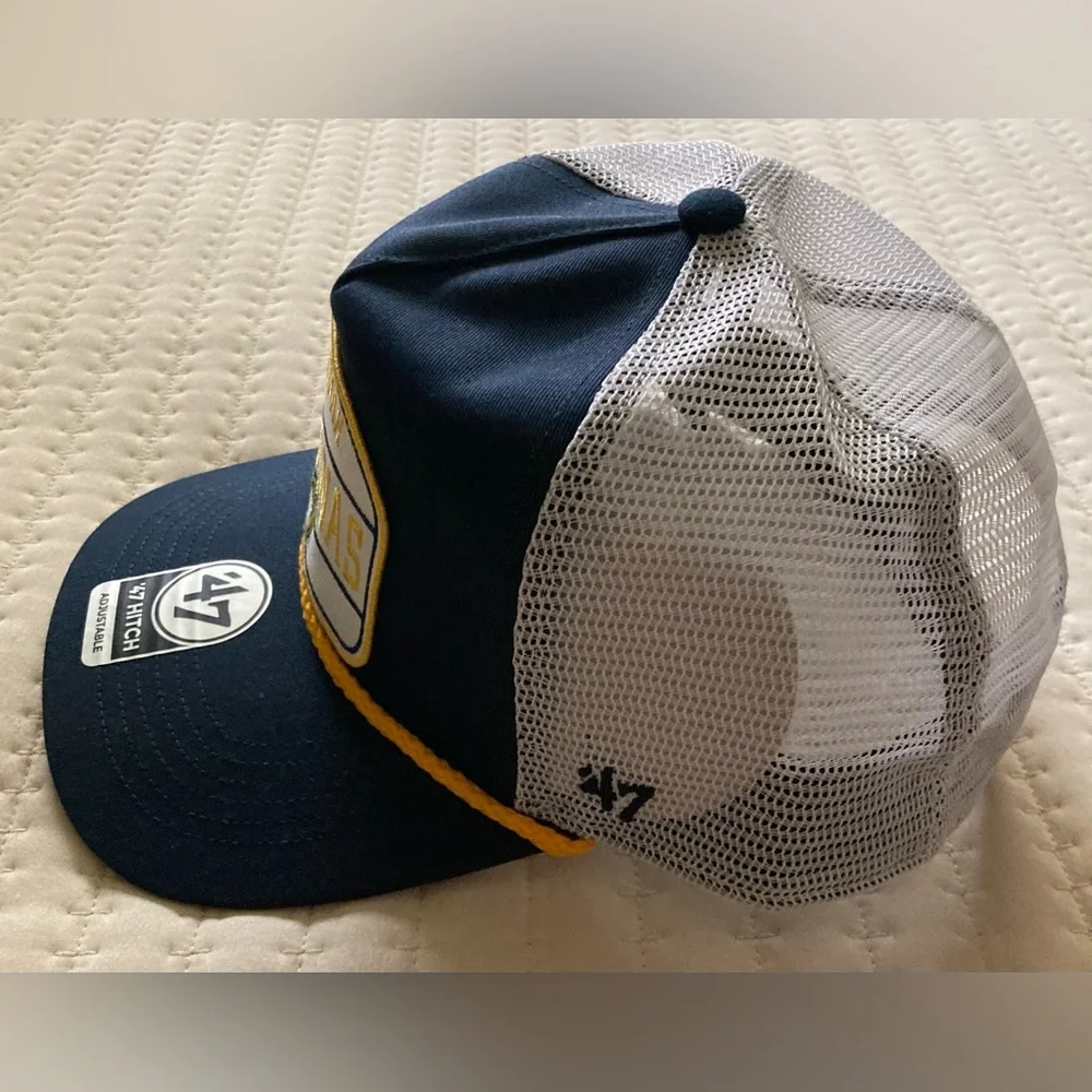 Savannah Bananas 47 Brand SnapBack Rope Hat OSFA Adjustable Mesh Back Trucker - Picture 5 of 11